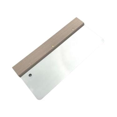 Imagem de Generic Colher de pedreiro para drywall, Colher de pedreiro para acabamento de alvenaria resistente de aço inoxidável, Ferramenta manual para concreto de