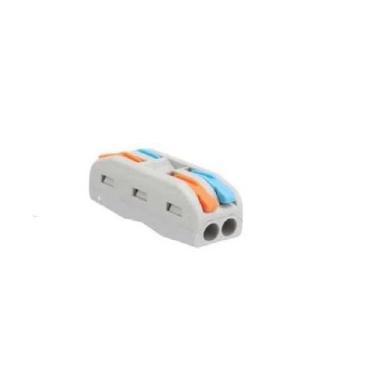 Imagem de Conector de engate paralelo azul/laran pct-2-2 - Conectores