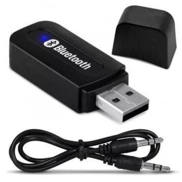 Imagem de Adaptador Bluetooth Receptor Musica Cabo P2 - Import