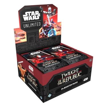Imagem de Star Wars Unlimited Twilight Of The Republic Booster Box Inglês Jogo de Cartas