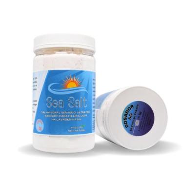 Imagem de Sal Para Lavagem Nasa Ultrafinol S/ Iodo Com Dosador 1 Kg - Sea Salt