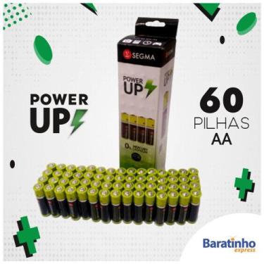 Imagem de Pilha Caneta Aa Caixa C/ 60 Unidades Durável Revenda Segma