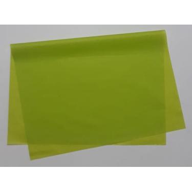 Imagem de Papel de seda 50x70 verde amarelado ac54 - pacote com 100 folhas - ART