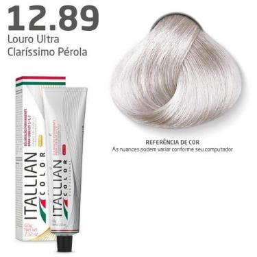Imagem de  Coloração Itallian Color Louro Ultra Claríssimo Pérola 12.89 60g