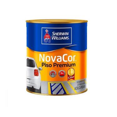 Imagem de Tinta Para Piso Cimentado e Concreto Nova Cor Branco 900ml - Sherwin W