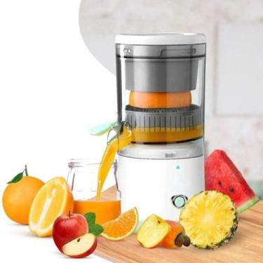 Imagem de Espremedor Laranja Frutas Sem Fio Elétrico Portátil Bivolt - HM