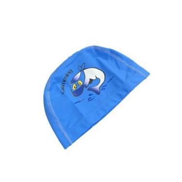 Imagem de Touca de Natação Revestida em PU Infantil - Summer - Summer , Azul