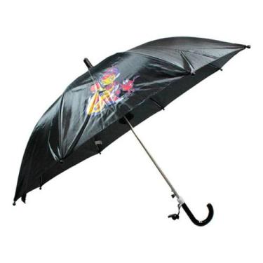 Imagem de Guarda Chuva Infantil Masculino Preto Semiautomático. - Classe Jl