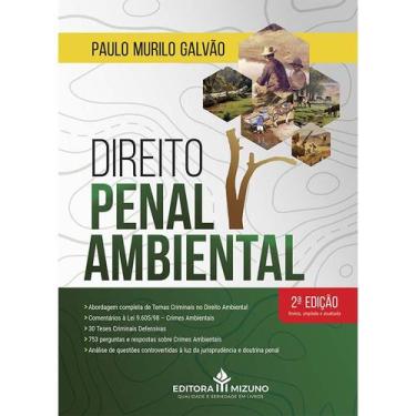 Imagem de Direito Penal Ambiental 2ª edição (2024) - Editora Mizuno