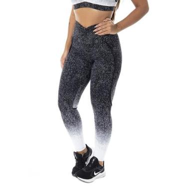 Imagem de Legging Feminina Fitness Empina Bumbum Suplex Degradê Orbis - Degradê 