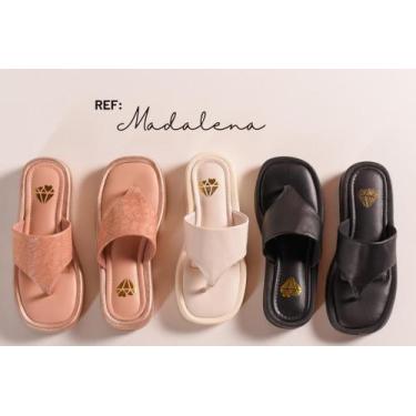 Imagem de Sandália Feminina Tamanco Plataforma - Ana Amaral, Preto, 36