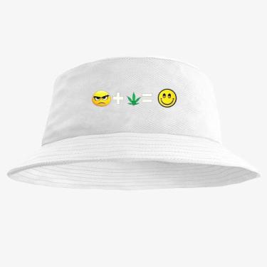 Imagem de Boné Chapéu Bucket Hat Estampado Emoji - MP Moda Masculina, Único, Bra