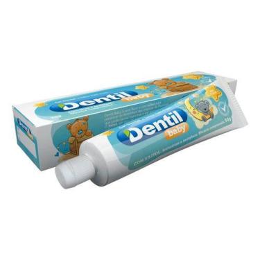 Imagem de Gel Dental Dentil Baby Tutti Frutti Sem Flúor 50g Xilitol 