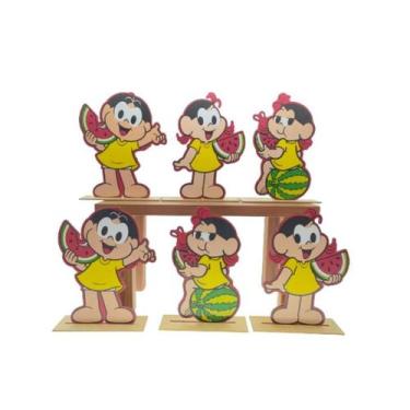 Imagem de Kit Display de Mesa 6 Peças Para Festa Magali MDF - Juju Brasil