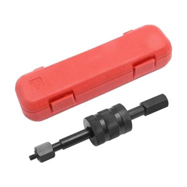 Imagem de Saihisday Removedor de injetor de trilho comum com adaptador de rosca M8 M12 M14 Ferramenta extrator de injetor diesel com martelo deslizante