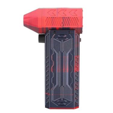 Imagem de Espanador de Ar Elétrico, Ventilador de Jato de Ar Recarregável 3 Velocidades Ajustáveis ​​110000RPM (Vermelho Verde Azul)