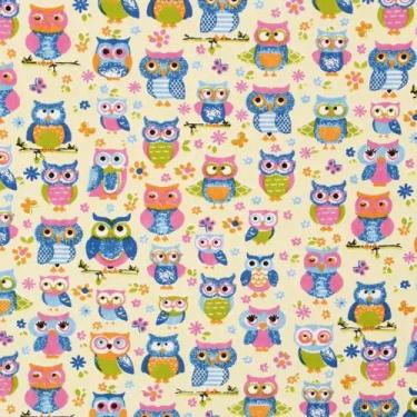 Imagem de Tricoline 100% Algodão M. 50x150cm - ESTAMPADO - ANIMAIS - Peripan, CO