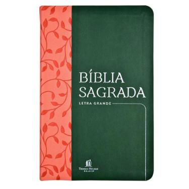 Imagem de Livro - Bíblia Sagrada NVI, Couro Soft, Verde, Letra Grande, Leitura P