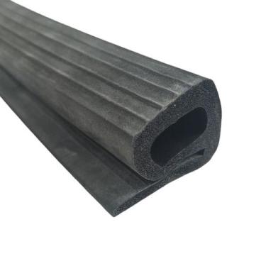 Imagem de Rolo de 5 Metros Borracha para Porta Câmara Fria Frigorífico Gaxeta Lo