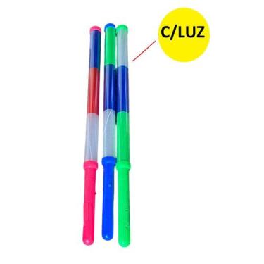 Imagem de Brinquedo Bastão De Led Colorido 45 Cm Sortido Infantil - Lynx Produçõ