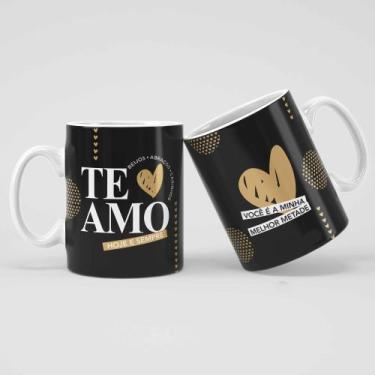 Imagem de Canecas Personalizadas tema casal - Tenutti Personalizados, Branco, 32