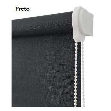 Imagem de CORTINA PERSIANA ROLO TELA SOLAR 5% 0,75 Larg X 1,60 Alt - ARELLE DECO