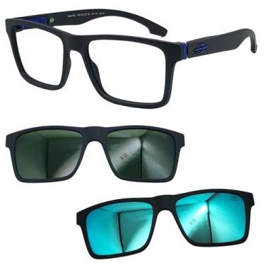 Imagem de Oculos Mormaii Swap NG 2 6153 A41 com 2 Clipons - Escolha, G15, Azul