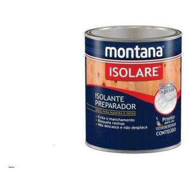 Imagem de Verniz Isolare Isolante  Madeira e Gesso Incolor 900ml Montana - Osmoc