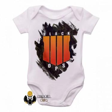 Imagem de  body nenê criança roupa bebê Call of Duty  Black Ops - Empório Dutra,