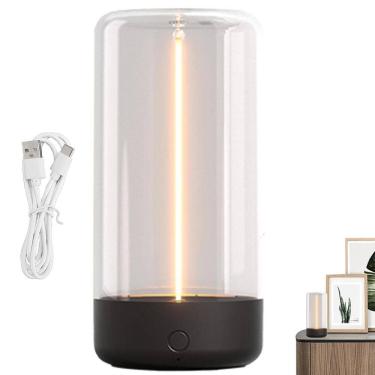 Imagem de Luminaria Lampada Filamento Magnetica Moderna Minimalista Decoraçao Touch 3 Niveis