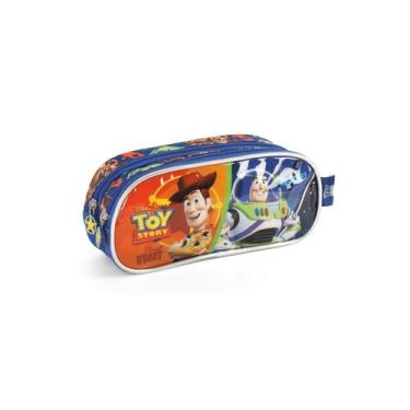 Imagem de Estojo Escolar Duas Divisórias Toy Story Duplo  Original - Leonora, Mo