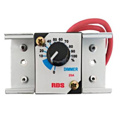 Imagem de Dimer 25a 4000w controlador bivolt Dimmer motor aquecedores potência/v