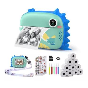 Imagem de Canera Digital Infantil instantânea Termica 32GB + 10 Bobina - OKABOX