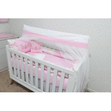 Imagem de Kit de Berço Amiguinhos 08 Peças - Bebê Pelúcias e Enxovais, Borboleta