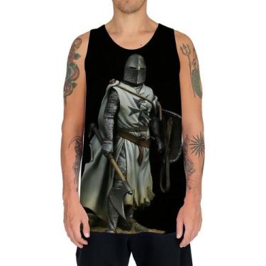 Imagem de Camiseta Regata Cavaleiros Templários Cruzadas Armaduras 4 - Enjoy Sho