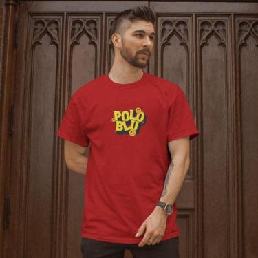 Imagem de Camiseta Masculina Casual Polo Blu Estampada em Algodão do P ao G1, Ve