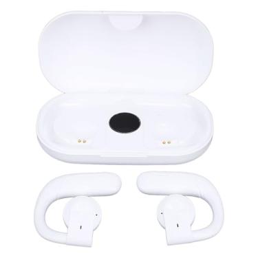 Imagem de Fones de Ouvido Bluetooth, Fones de Ouvido Com Cancelamento de Ruído Com Display Digital de Estojo de Carregamento, Fones de Ouvido Esportivos Com Gancho de Graves Profundos IPX7