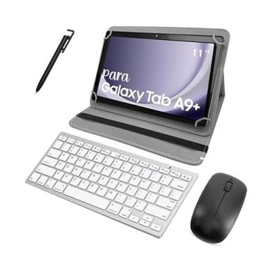 Imagem de BDNET, Melhor Capa Para Tablet A9 Plus + 11 Com Teclado + Mouse
