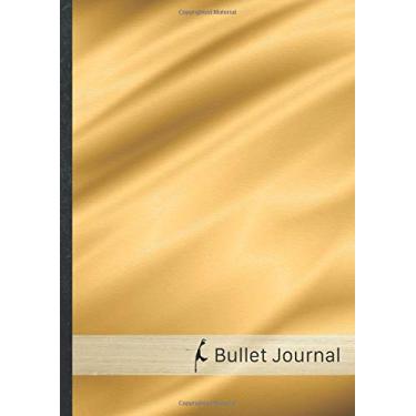 Imagem de Bullet Journal: A4-Format, 100+ Seiten, Soft Cover, mit Register • Design „Sylt edles Gold“ • Original Sylter Bullet Planer • Dot Grid Notebook • ... als Tagebuch, Zeichenbuch, Kalligraphie Buch