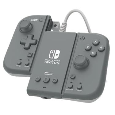 Imagem de HORI Split Pad Compact Attachment Set (Slate Gray) for Nintendo Switch - Officially Licensed By Nintendo