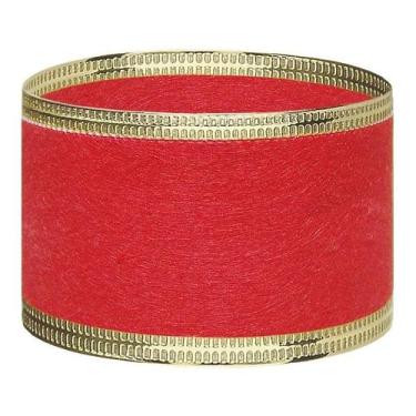 Imagem de 10m De Fita de TNT Aramada - 27mm X 2m X 5 Rolos total 10m - Fitas e F