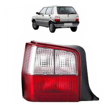 Imagem de Lanterna Traseira Uno 2004 05 2006 2007 até 2015 Cristal LE - HT