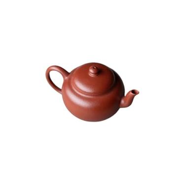 Imagem de Bule de chá Yixing chinês 110cc feito à mão Zisha Zhu Clay DaHongPao Ni Hei Gu Shao Bule de chá "Gu Shi Lian Zi" Gongfu bule de chá teaworldsupply bxteashop