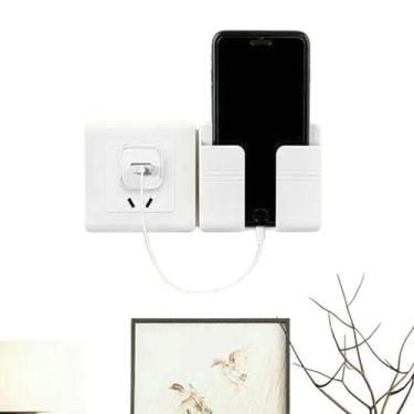 Imagem de Suporte de Parede Porta Celular Objetos S / Furar Parede - WMB