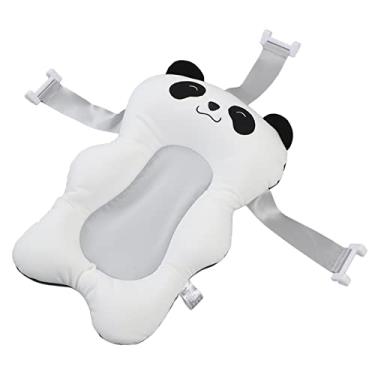 Imagem de Almofada de Banheira de bebê Em Forma de Desenho Animado Com Suporte Estável para Hora de Banho Confortável para Bebês na Cozinha ou Banheiro Com Tecido de Malha (Tipo 1)