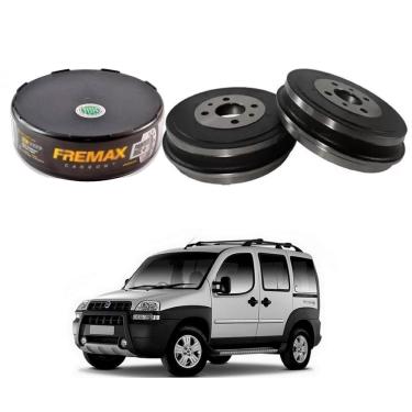 Imagem de Tambor freio traseiro fremax fiat doblo adventure 1.8 2004 A 2010