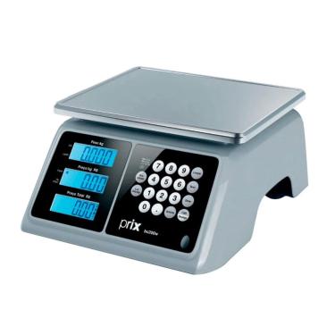 Imagem de Balança Comercial Toledo A Prova D'Água BC200W Prix 32Kg com Bateria Interna