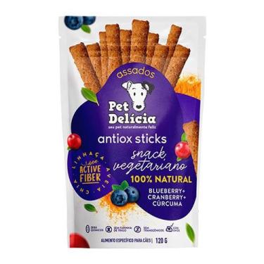 Imagem de Petisco Pet Delicia Caes Antiox Sticks - 120g