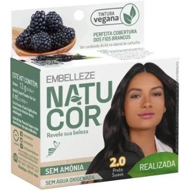 Imagem de Coloração Natucor 2.0 Preto Suave-Unissex