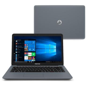 Imagem de Notebook Positivo Motion I3464A, Core i3-7020U, 4GB, 64GB SSD, Tela 14”, Windows 10